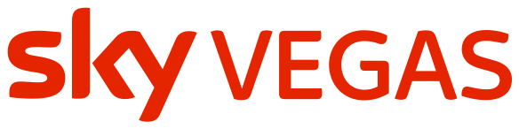Sky Vegas logo - demo casino with £5,000 play money for 3 Witch Pots
